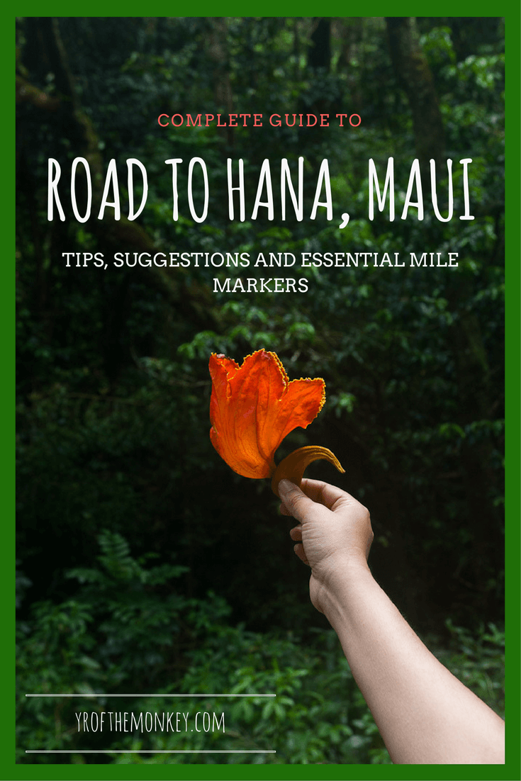 A Detailed Guide To Road To Hana Stops Mile Markers