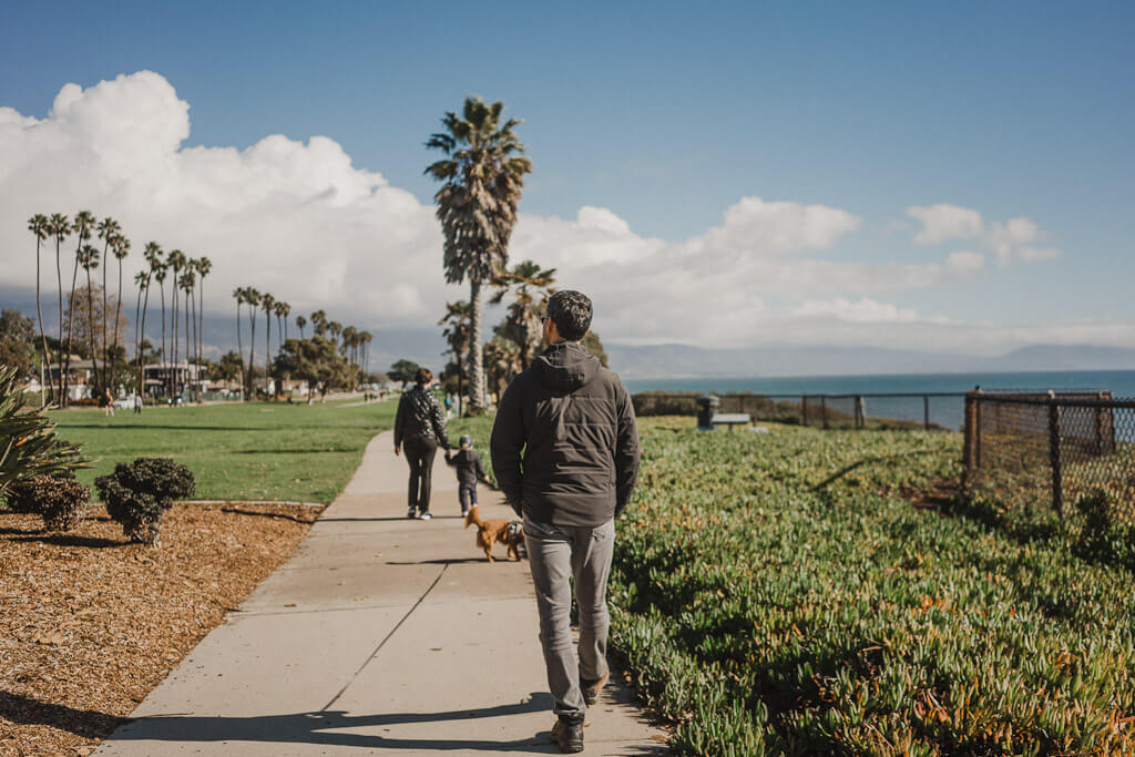 Shoreline Park and beach: Dog friendly park and beach in Santa Barbara