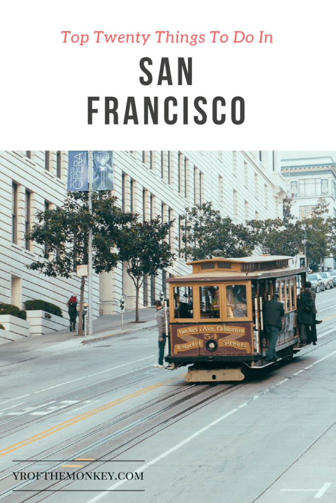 This is a local's guide to Top twenty things to do in San Francisco, California. Includes major attractions and local secret spots! Pin this to your California or USA board now! #likealocal #sanfrancisco #USA #California #NorthAmerica
