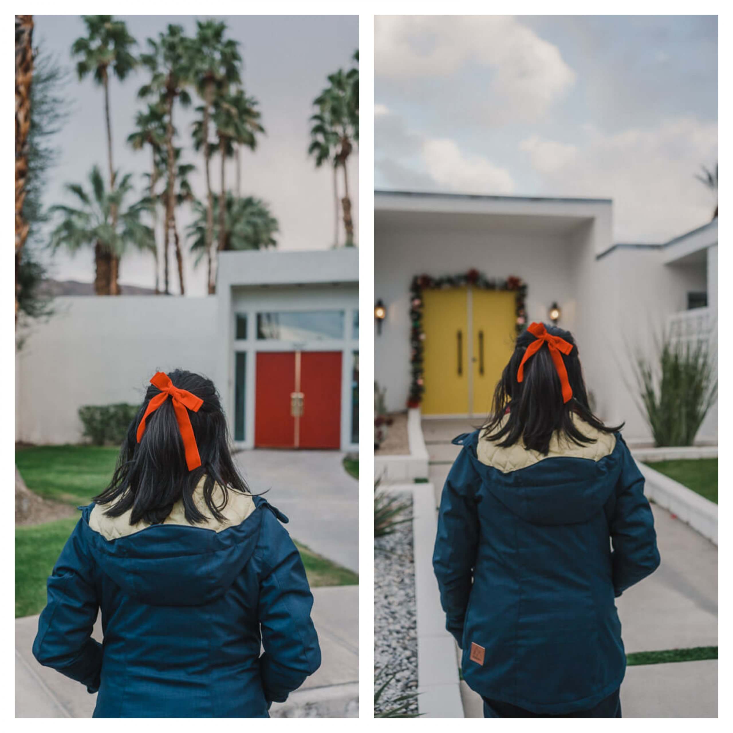 Famous doors in Palm Springs