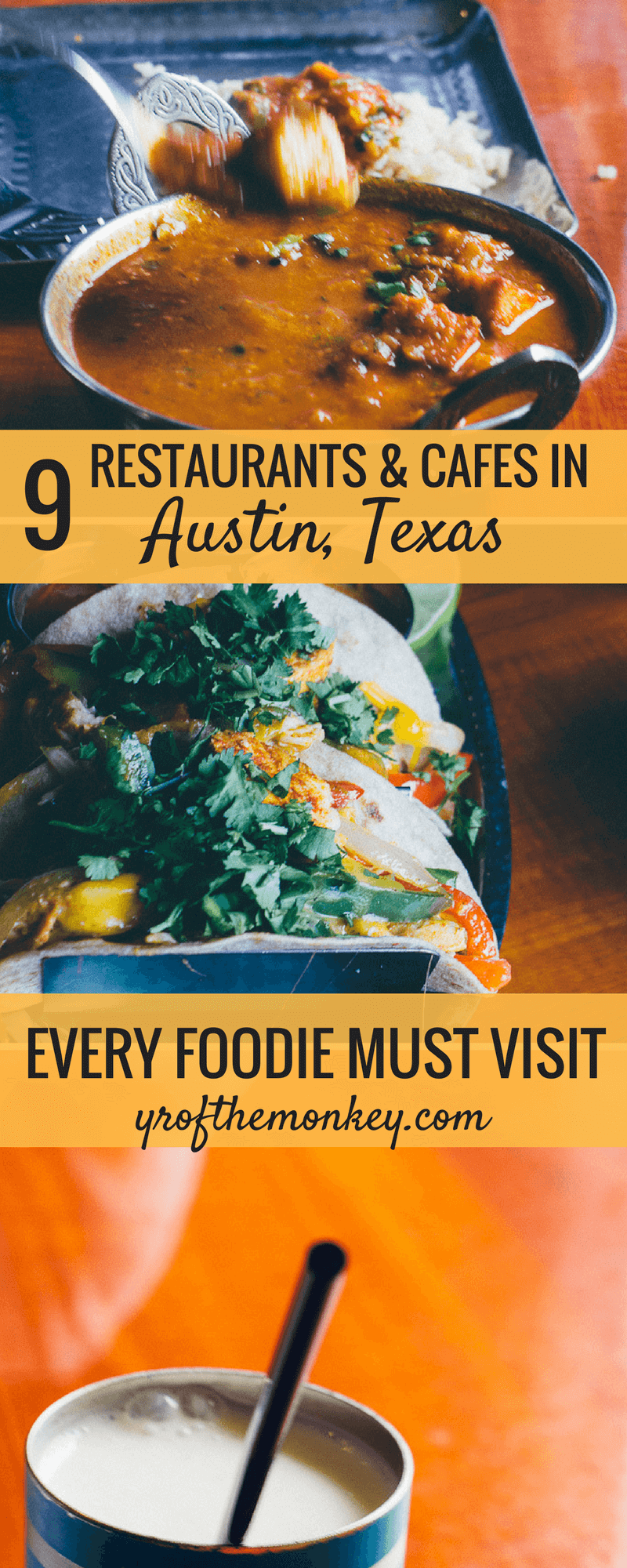 This is an alternate Austin Texas USA dining guide which goes beyond the barbecue and showcases 9 diverse and best restaurants in Austin. This Austin food guide includes vegetarian and ethnic options and tells you where to eat in Austin for breakfast, lunch and dinner. Don't miss reading this culinary Austin guide if you are a foodie. Pin it to your USA board for a lipsmacking food tour!