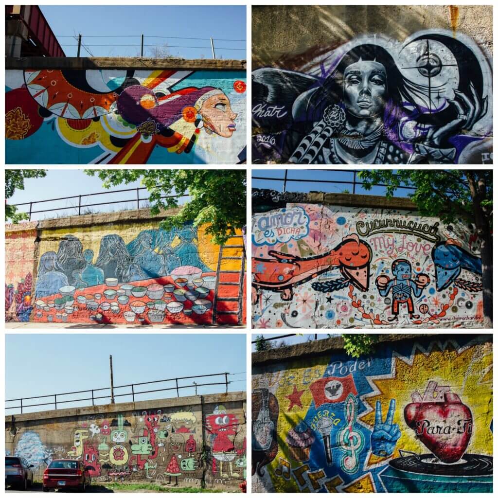 Chicago street art Murals of Pilsen