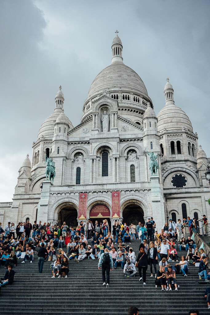 Sacre Coeur Basilica in Paris, what to do in Paris in one day