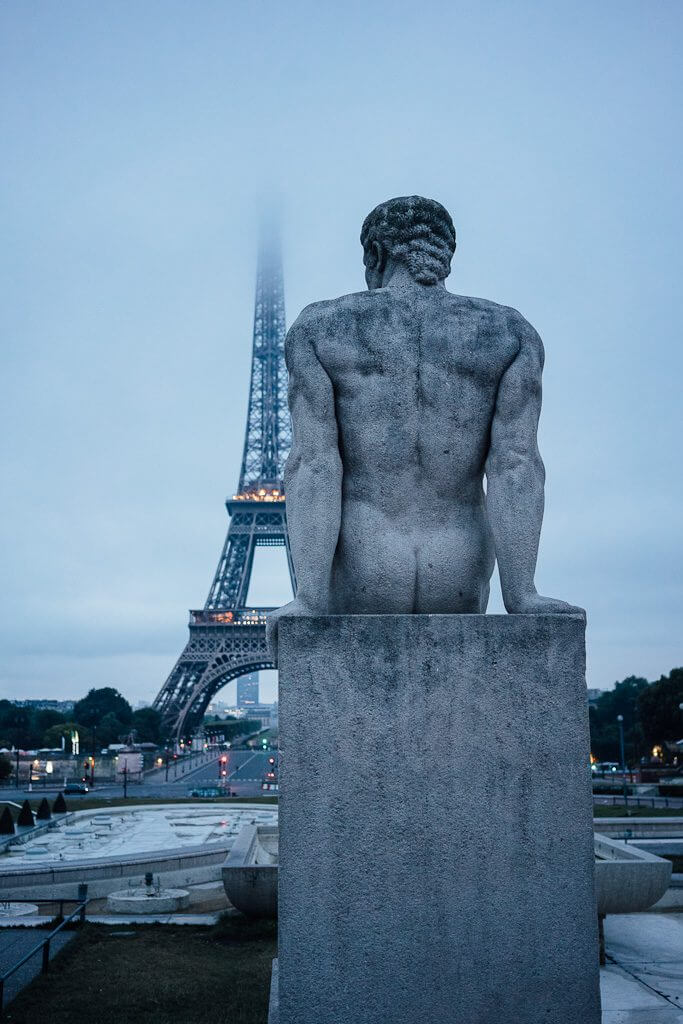 Night time in Paris