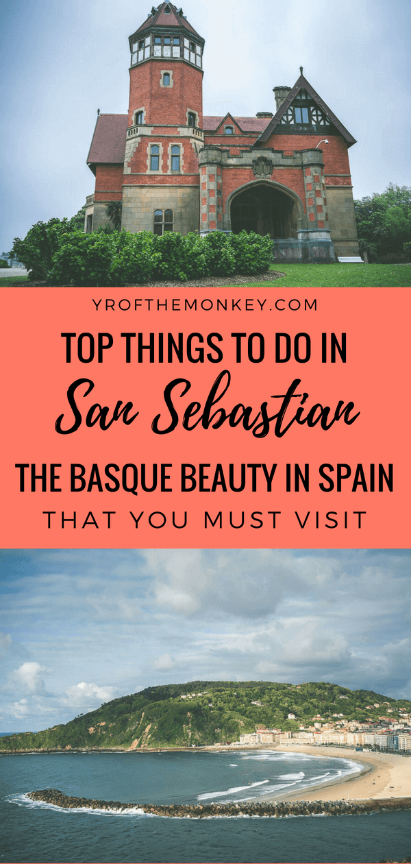 Let this San Sebastian itinerary be your guide to a completely different part of Spain, aka Basque country in the north facing the Atlantic Ocean. This San Sebastian guide covers the must see attractions, gorgeous views, Basque art and culture, bustling old town and of course the best places to eat since this is a culinary paradise. Pin this to your Spain or Europe board ASAP! #sansebastian #spain #europe #basquecountry #summervacation #europesummervacation #europetravel