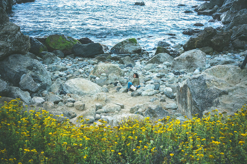 Partington Cove is a hidden gem in big Sur, perfect romantic spot in Big Sur