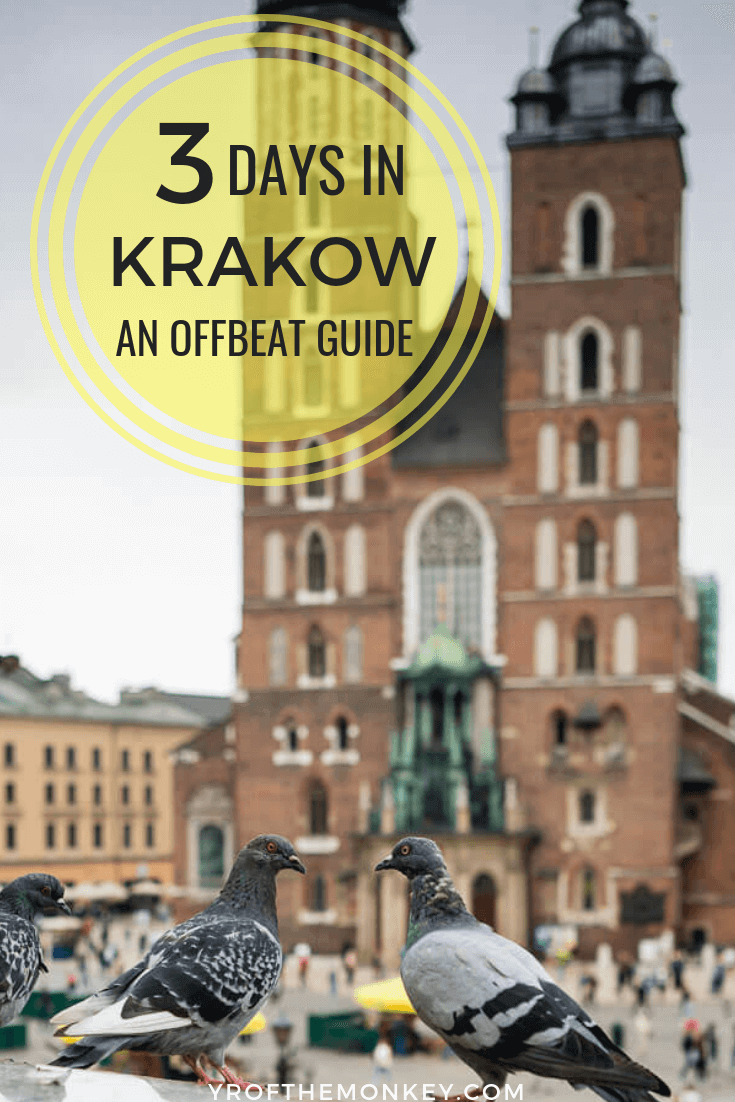 Looking for offbeat, less touristy, hidden gems in Krakow, Poland? Then do read this offbeat guide to 3 days in Krakow with details on where to find off kilter gems in dining, attractions, sightseeing, art and a crazy, fun offbeat day tour. Pin it to your Europe board now! #Krakow #Poland #Europe #easternEurope 