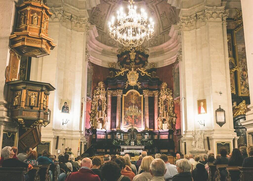 offbeat guide to 3 days in Krakow: go to a concert in a church