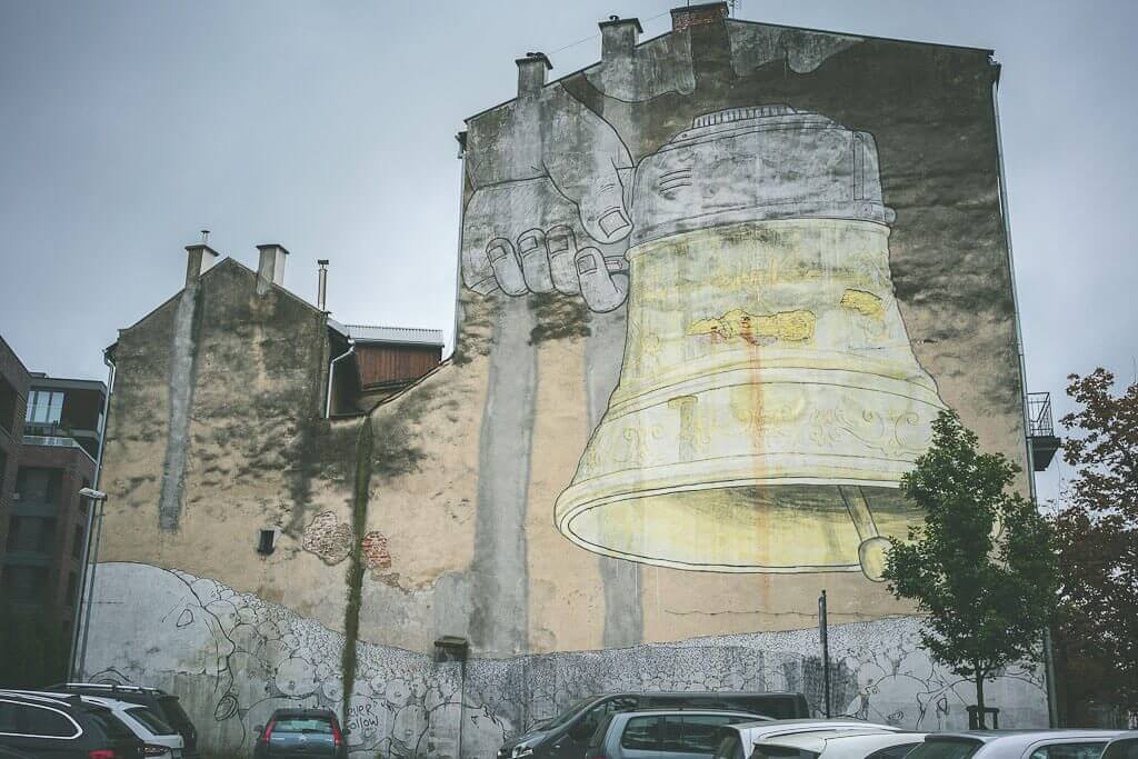 Murals in Podgorze, Krakow. Offbeat guide to 3 days in Krakow, Poland