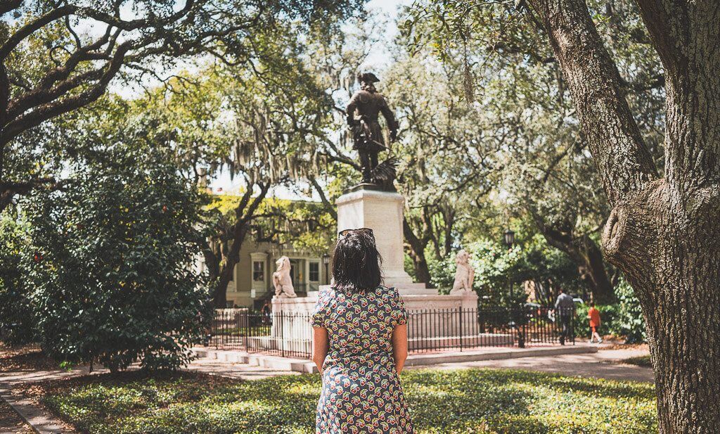 Savannah Day trip: visit Chippewa square