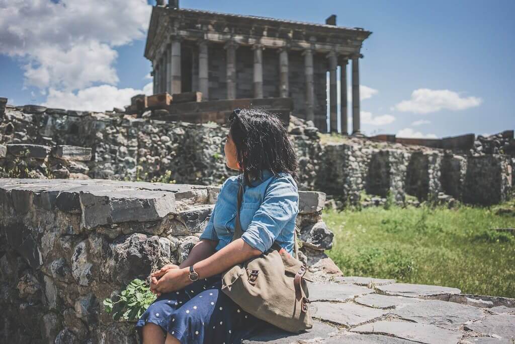 The temple of Garnia is a pagan temple in Armenia and is a must do day trip 