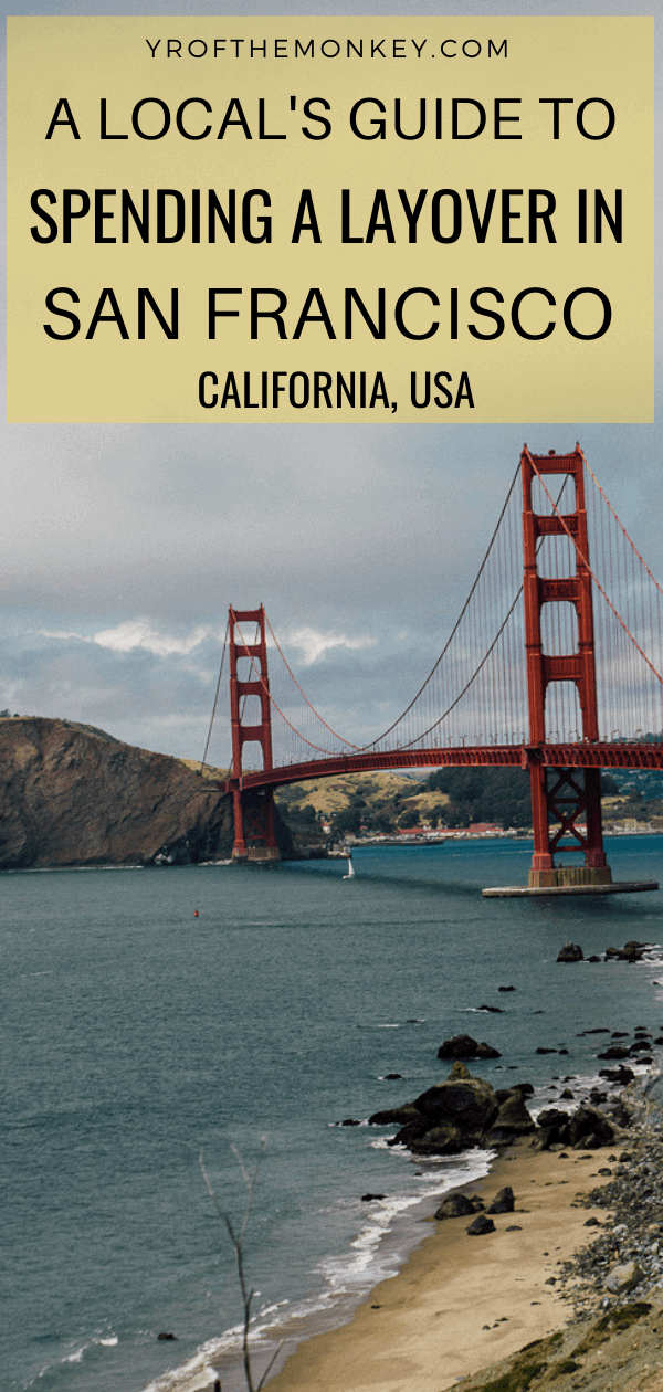 This is your local's guide to everything you need to know to plan the perfect layover in San Francisco. Includes different kinds of itineraries for things to do on a short or long San Francisco layover #sanfrancisco #california #USA #northamerica #layover #SFOairport #thingstodoinsanfrancisco