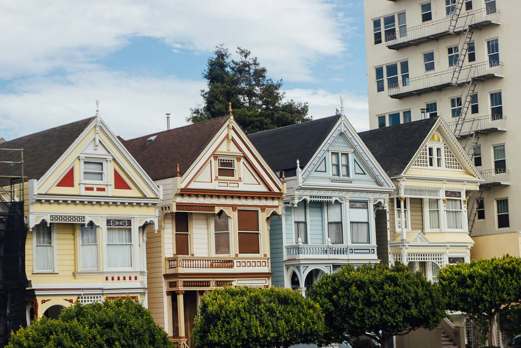 offbeat things to do in San Francisco over a layover, Alamo Square
