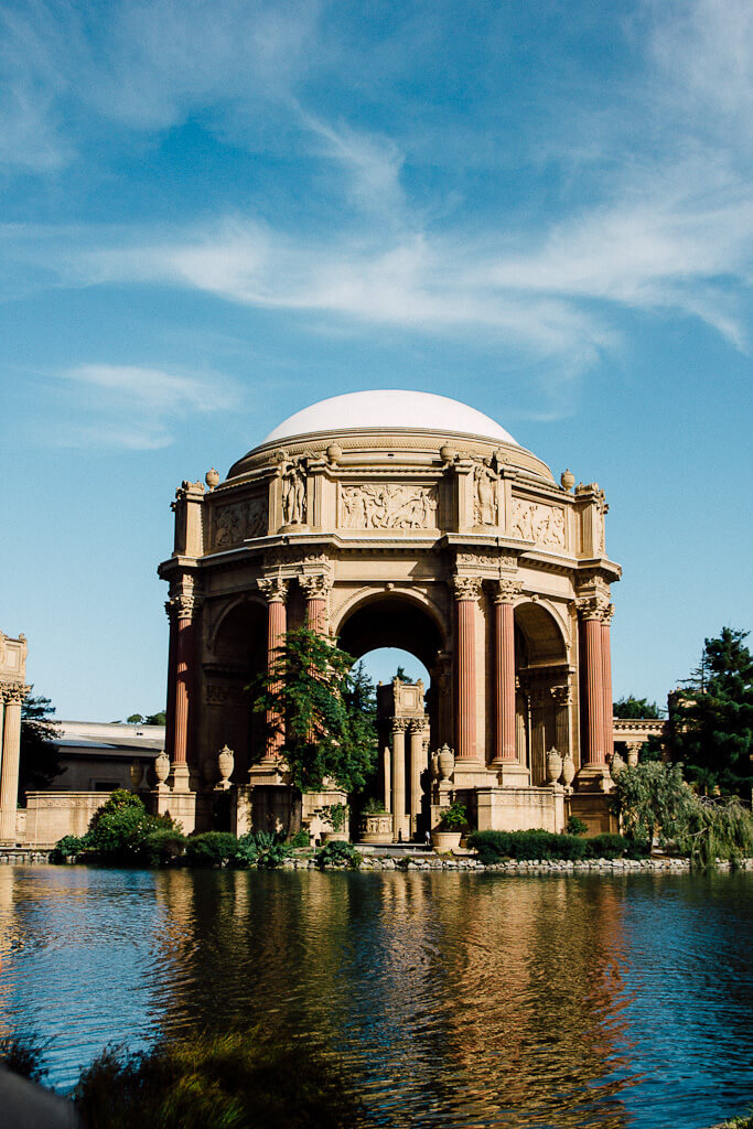 palace of fine arts should be on your San francisco itinerary on a layover