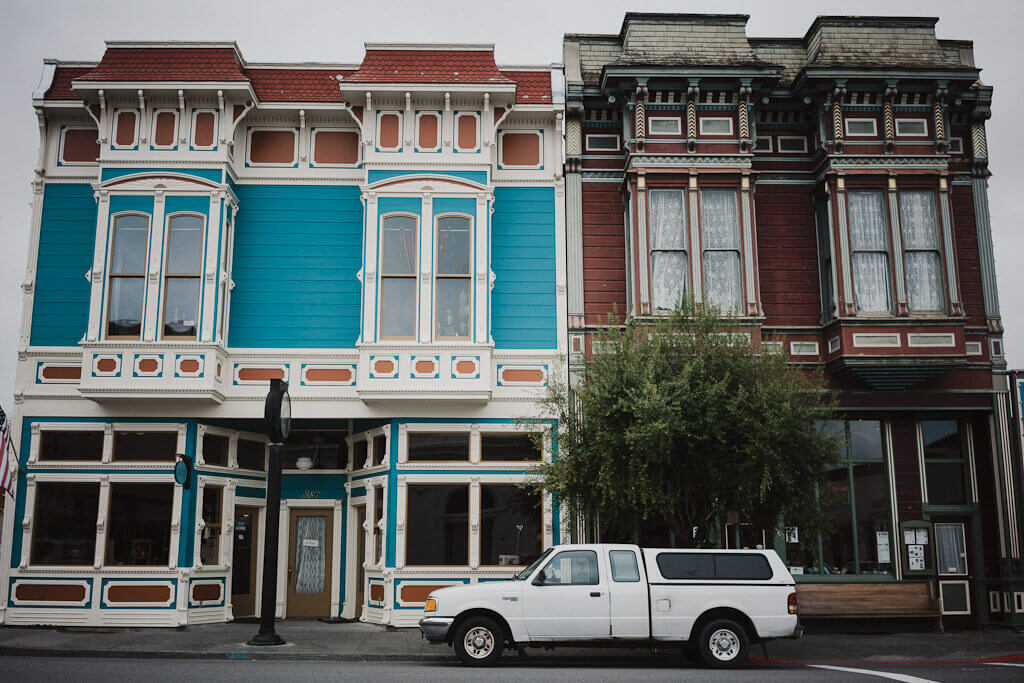 Victorian Houses in Ferndale, Humboldt County