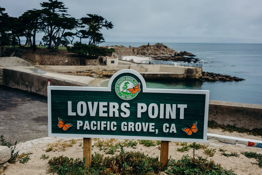 Lovers Point State Park, Pacific Grove, California central coast