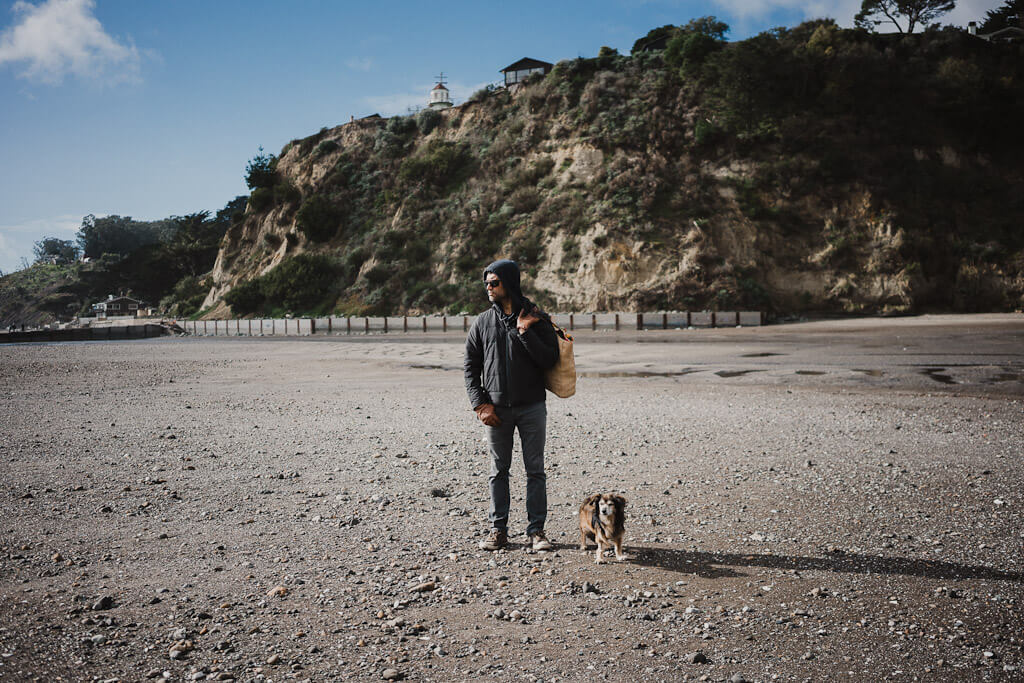 Bolinas beach in Bolinas, one of the cheapest beach towns in Northern California