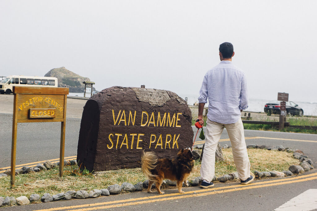 Van Damme state park and beach