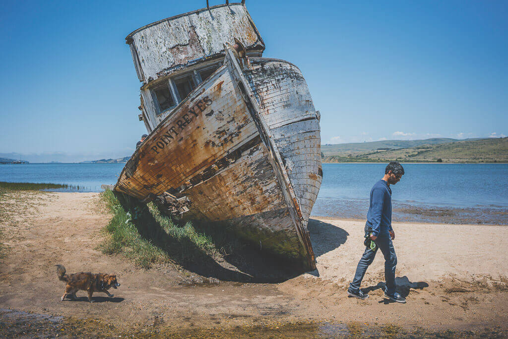 Shipwreck at Point Reyes National Seashore