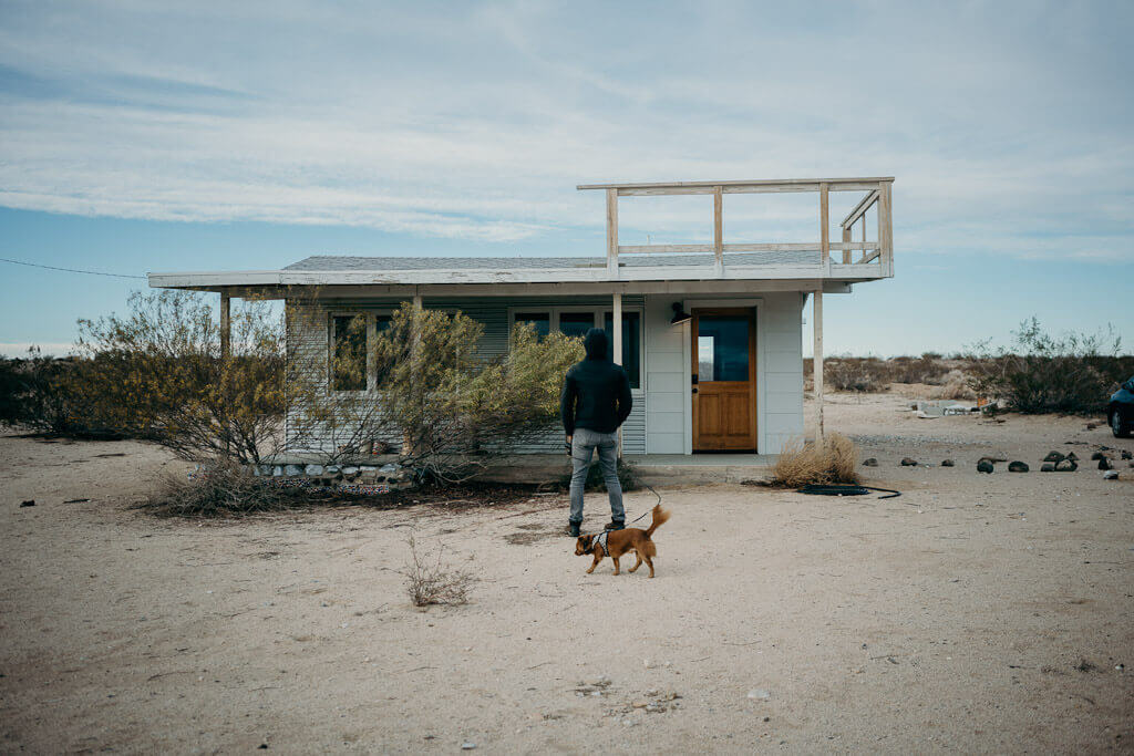 dog friendly Airbnb at Joshua tree