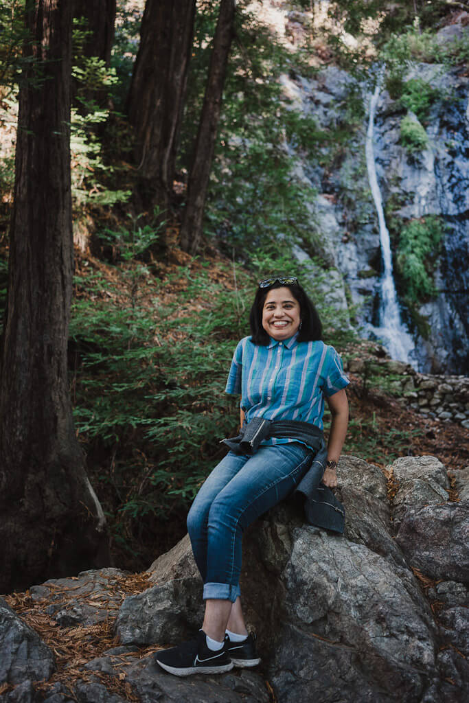 Hike to Pfeiffer Falls in Big Sur for a romantic getaway