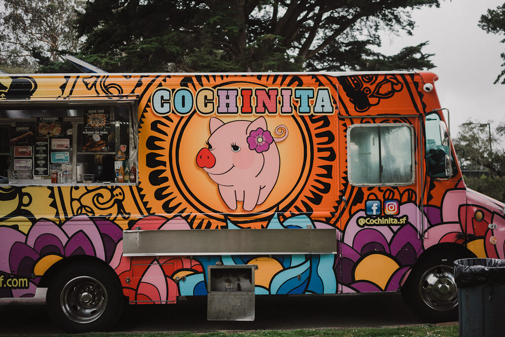 Food trucks in San Francisco