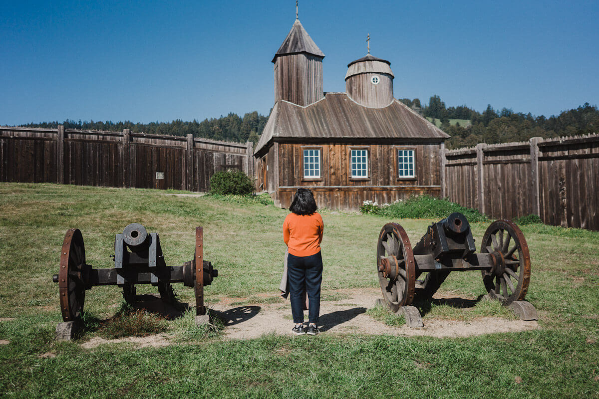 Fort Ross historic state park, Jenner: one of the best road trips from San Francisco