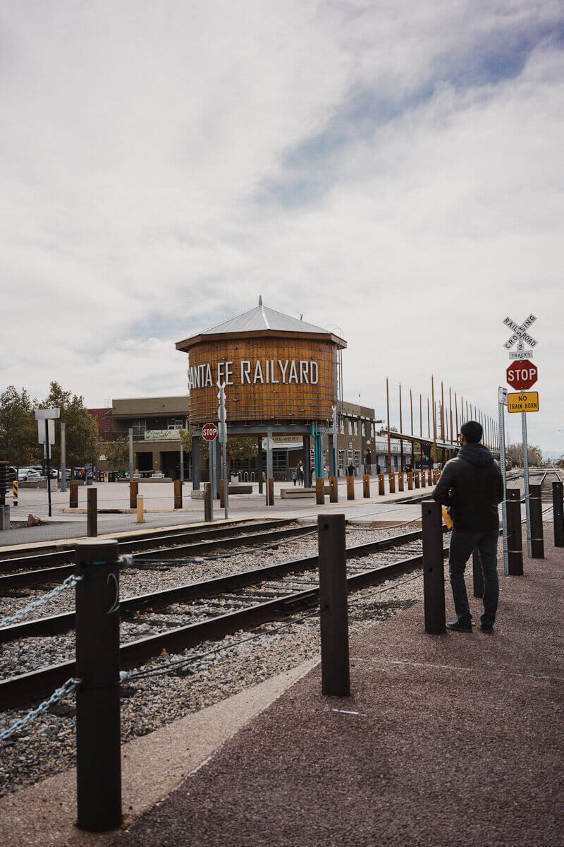 Santa Fe Railyard: visit on weekends for farmers market