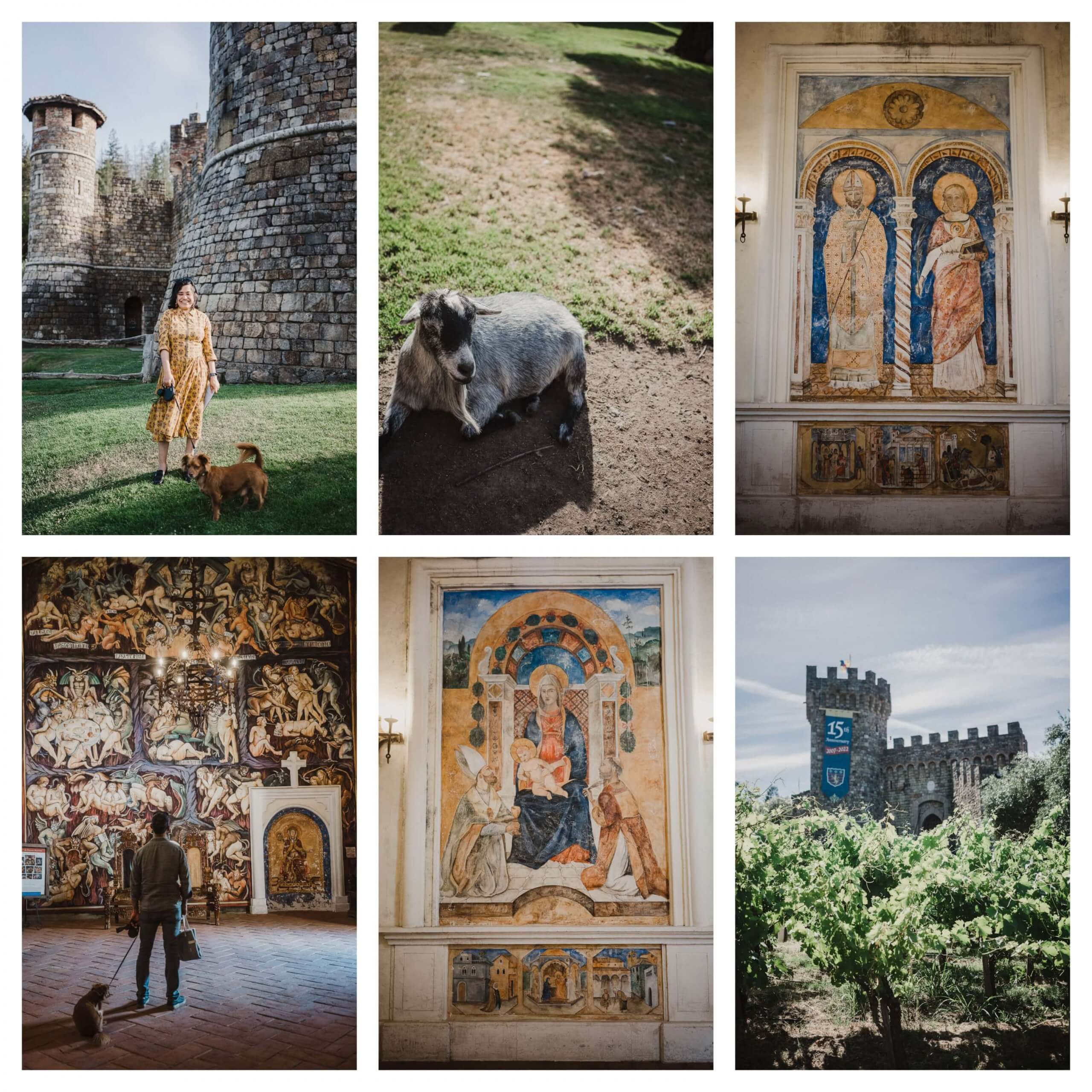 Castello de Amorosa is a must visit attraction in Calistoga, Napa Valley Castle, Castle in Calistoga