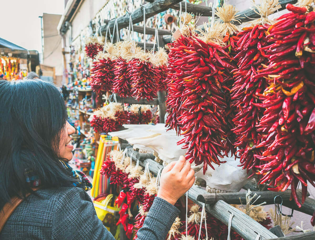 Ristras are perfect as Santa Fe Photo Spots