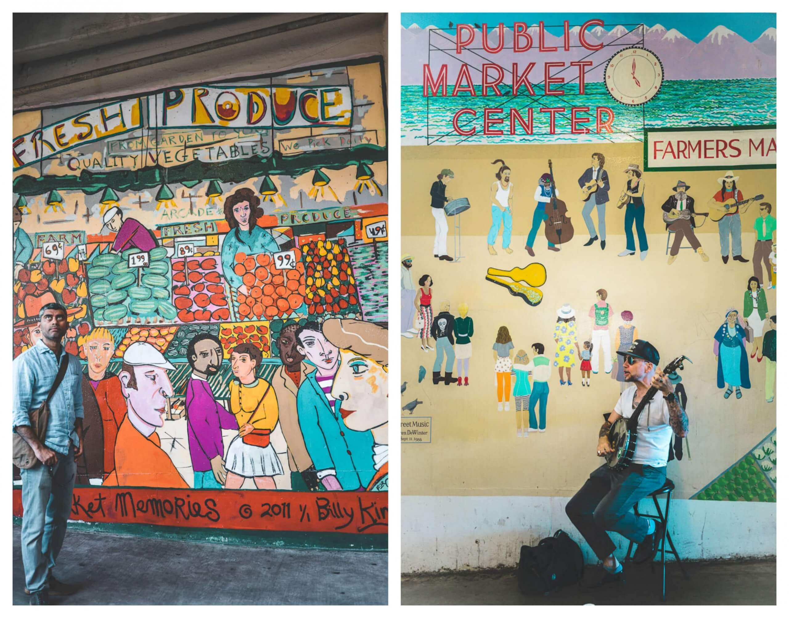 Murals of Pike Place Market