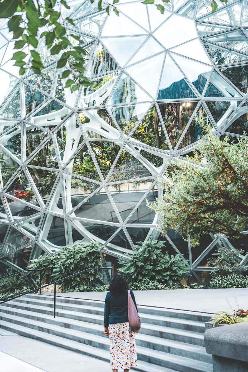 Best Seattle photo spots: Amazon Spheres