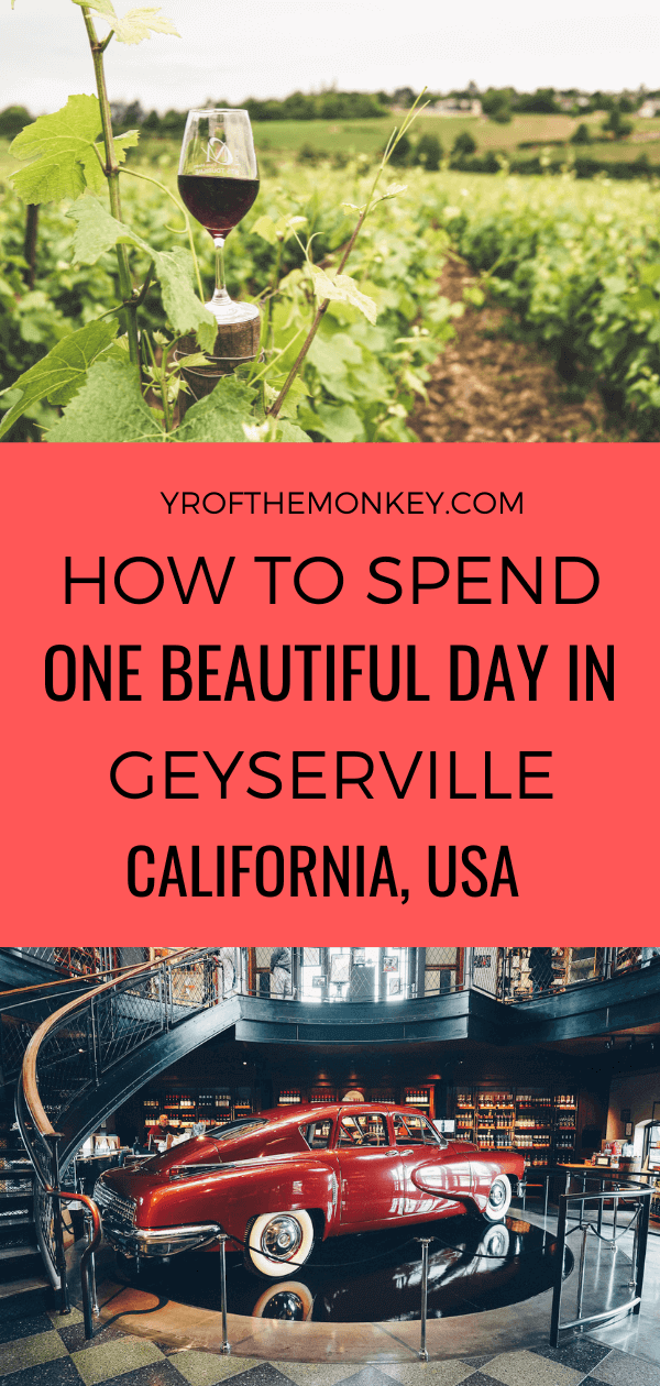 This is a guide to the best things to do in Geyserville in 24 hours. Pin this to your California or USA board now! #geyserville #California #USA #Sonoma #winecountry #onedaytrip #Bayarea